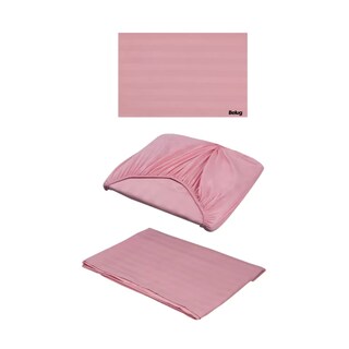 Foto 1 | Foto 1 | Juego De Sabanas Individual Belug 2,800 Hilos 3 Pzs, Rosa