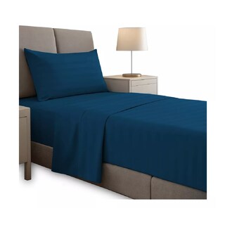 Foto 1 | Foto 1 | Juego De Sábanas Individual Microfibra Ultra Suave Premium Azul