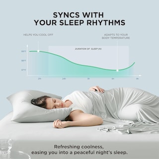 Foto 2 | Foto 2 | Juego De Sábanas Bedsure Cooling King Size, Gris, 4 Piezas - Venta Internacional.