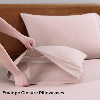 Foto 6 | Foto 6 | Juego De Sábanas Lane Linen Para Cama De Tamaño Completo, 100% Algodón Orgánico - Venta Internacional.