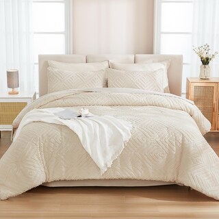 Foto 3 | Foto 3 | Juego De Edredón Andency California King Beige, 7 Piezas - Venta Internacional.