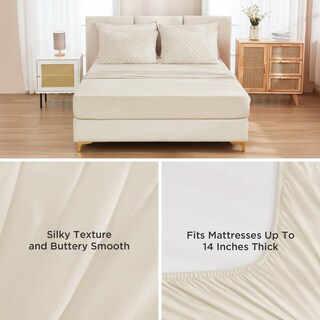 Foto 4 | Foto 4 | Juego De Edredón Andency California King Beige, 7 Piezas - Venta Internacional.