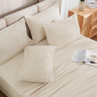 Foto 5 | Foto 5 | Juego De Edredón Andency California King Beige, 7 Piezas - Venta Internacional.