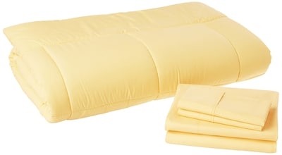 Foto 1 | Foto 1 | Juego De Edredón Sweet Home Collection, Amarillo, Doble, 5 Piezas - Venta Internacional.