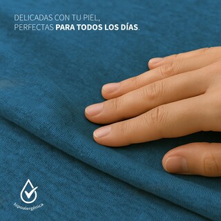 Foto 4 | Foto 4 | Juego De Sabanas De Camiseta Tesso Home King Size Frescas Color Náutico