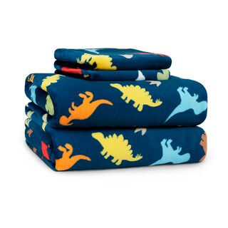 Foto 1 | Foto 1 | Juego De Sábana Invernal Esquimal Matrimonial Jurásico