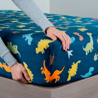 Foto 7 | Foto 7 | Juego De Sábana Invernal Esquimal Matrimonial Jurásico