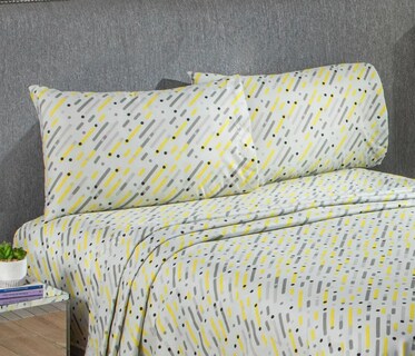 Foto 2 | Foto 2 | Juego De Sábanas Xtellar  Capri Matrimoniales De Microfibra Estampada