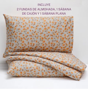 Foto 3 | Foto 3 | Sábanas Matrimoniales Xtellar Microfibra Estampado Color Regina