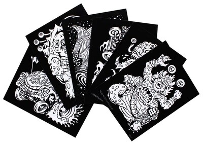 Foto 2 | Foto 2 | Juego De Sábanas Para Colorear Con Temática Velvet Boy De 6 Hojas Toynk - Venta Internacional.