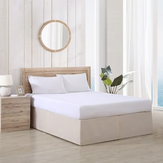 Foto 2 | Foto 2 | Falda De Cama Tommy Bahama A Medida De Algodón Liso King Beige - Venta Internacional.