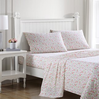 Foto 1 | Foto 1 | Juego De Ropa De Cama Laura Ashley Algodón Completo Percal Color Rosa Norella - Venta Internacional.
