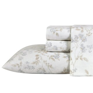Foto 1 | Foto 1 | Juego De Sábanas Laura Ashley Home Fawna Cotton Frannel Queen - Venta Internacional.