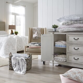 Foto 5 | Foto 5 | Juego De Sábanas Laura Ashley Home Fawna Cotton Frannel Queen - Venta Internacional.