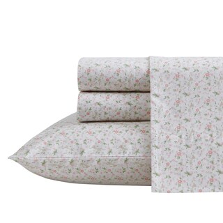 Foto 1 | Foto 1 | Juego De Ropa De Cama Laura Ashley Evie Pink King Size 100% Algodón - Venta Internacional.