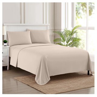 Foto 1 | Foto 1 | Juego De Sábanas Sweet Home Collection 1800 Supreme Twin Xl Beige - Venta Internacional.