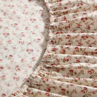 Foto 4 | Foto 4 | Juego De Sábanas Laura Ashley Sweet Success De Algodón Rosa Percal - Venta Internacional.