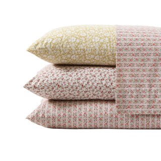 Foto 7 | Foto 7 | Juego De Sábanas Laura Ashley Sweet Success De Algodón Rosa Percal - Venta Internacional.