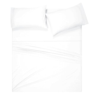 Foto 2 | Foto 2 | Juego De Sábanas Glamburg Cotton Rich Queen De 4 Piezas Color Blanco - Venta Internacional.