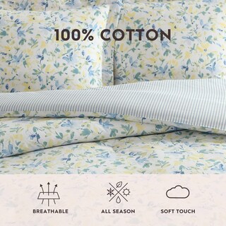 Foto 5 | Foto 5 | Set De Edredón Laura Ashley Nora Queen Con Fundas Y Almohadas - Venta Internacional.