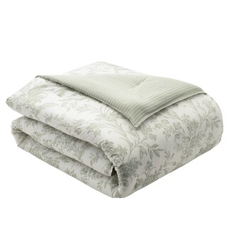 Foto 7 | Foto 7 | Juego De Funda Nórdica Laura Ashley Home Natalie Sage Cotton King - Venta Internacional.
