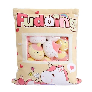 Foto 1 | Foto 1 | Venta Internacional - Almohada Decorativa Con Forma De Animal De Peluche, Pudín, Diseño Rem
