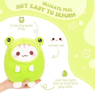 Foto 4 | Foto 4 | Venta Internacional - Cojín De Peluche Aixini, Bonito Animal De Peluche Aixini Con Forma De Rana, 20 Cm, Para Niños