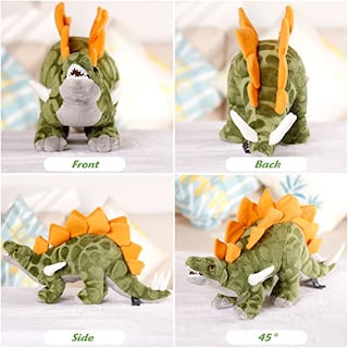 Foto 2 | Foto 2 | Venta Internacional - Peluche De Peluche Con Forma De Dinosaurio Estegosaurio, 17 Cm, Para Todos