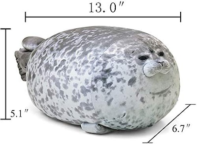 Foto 6 | Foto 6 | Venta Internacional - Almohada De Peluche Con Forma De Animal De Peluche Merryxd Chubby Blob Seal, 33 Cm