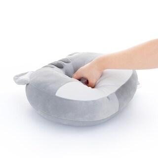Foto 2 | Foto 2 | Venta Internacional - Almohada De Felpa Con Forma De Gato Para Niños Lazada Grey, 38 Cm