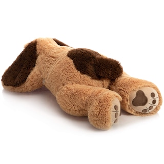 Foto 6 | Foto 6 | Peluche Hollyhome De Peluche Con Forma De Cachorro Grande, 80 Cm, Cejas Claras - Venta Internacional.