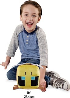 Foto 2 | Foto 2 | Almohada Suave De Peluche Mattel Minecraft Cuutopia Bee De 25 Cm - Venta Internacional.