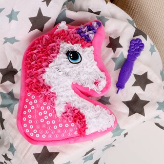 Foto 5 | Foto 5 | Almohada Orb Plushcraft De Unicornio Diy Con 324 Piezas Para Niños Mayores De 5 Años - Venta Internacional.
