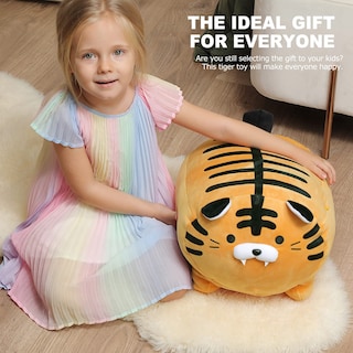 Foto 2 | Foto 2 | Almohada De Peluche Con Forma De Tigre Onsoyours, 35 Cm, Para Niños - Venta Internacional.