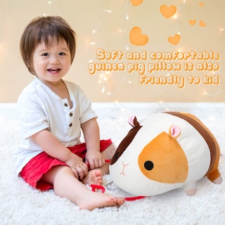 Foto 4 | Foto 4 | Almohada De Peluche Con Forma De Conejillo De Indias De 40 Cm Para Niños - Venta Internacional.