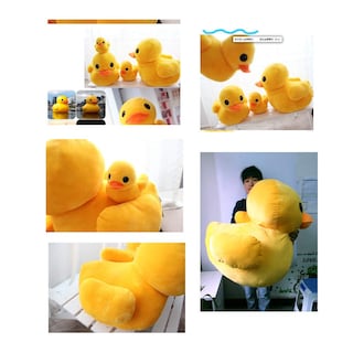Foto 4 | Foto 4 | Almohada De Peluche Animal Dolls Vidoscla Yellow Duck - Venta Internacional.