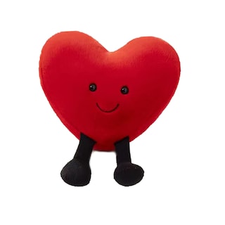 Foto 1 | Foto 1 | Almohada De Peluche Con Forma De Corazón Rojo Con Forma De Corazón Para Amigos De Niños - Venta Internacional.