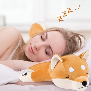 Foto 6 | Foto 6 | Peluche Queekay Shiba Inu Dog De 70 Cm Con Almohada Y Algodón Pp - Venta Internacional.