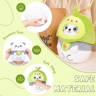 Foto 3 | Foto 3 | Cojín De Peluche Aixini Con Bonito Conejo Fresa De 25 Cm, Diseño De Anime - Venta Internacional.