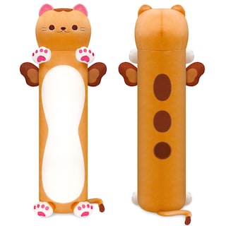 Foto 1 | Foto 1 | Almohada De Felpa Kmuysl Con Forma De Gato Largo, 28 Cm, Suave Peluche - Venta Internacional.
