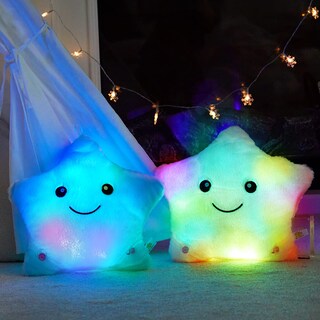 Foto 4 | Foto 4 | Almohada Led De Felpa Wewill Twinkle Star Light Para Niños De 33 Cm - Venta Internacional.