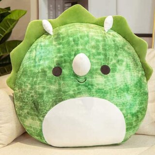 Foto 2 | Foto 2 | Peluche Squishmallow Triceratops, 20 Cm, Color Verde - Venta Internacional.