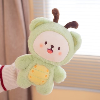 Foto 5 | Foto 5 | Almohada De Peluche Con Forma De Melocotón Y Abeja, 23 Cm, De Regalo Para Niños - Venta Internacional.