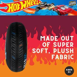 Foto 5 | Foto 5 | Cojín Decorativo Franco Hot Wheels Redondo De 14 Cm - Venta Internacional.