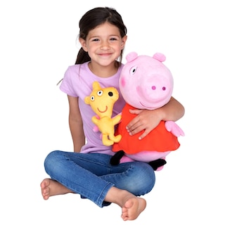 Foto 1 | Foto 1 | Cuddle Pillow Buddy Franco Peppa Pig Con Ropa De Cama Infantil Teddy - Venta Internacional.