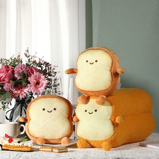 Foto 4 | Foto 4 | Pan Tostado Para El Día De San Valentín De Peluche Pillow Yookeer, 3 Unidades - Venta Internacional.