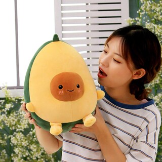 Foto 2 | Foto 2 | Almohada De Peluche Snowolf De Peluche Con Forma De Aguacate, 30 Cm - Venta Internacional.