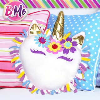 Foto 6 | Foto 6 | Kit De Almohadas Diy Con Forma De Unicornio B Me, Sin Coser, Haz Tu Propia Almohada Para Mayores De - Venta Internacional.
