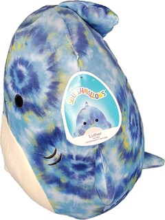 Foto 2 | Foto 2 | Peluche Squishmallow Kellytoys Luther The Blue Tie Dye Sha - Venta Internacional.