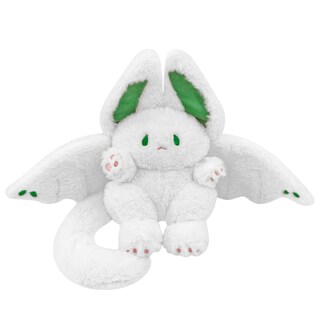 Foto 1 | Foto 1 | Cojín De Peluche Con Forma De Gato Melocotón Con Forma De Conejito Murciélago, 30 Cm, Blanco, Para N - Venta Internacional.